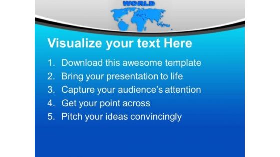 World Wide Business Strategy PowerPoint Templates Ppt Backgrounds For Slides 0413