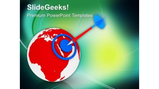 World With Target Strategy Geographical PowerPoint Templates Ppt Backgrounds For Slides 0213 World With Target Strategy Geographical PowerPoint Templates Ppt Backgrounds For Slides 0213