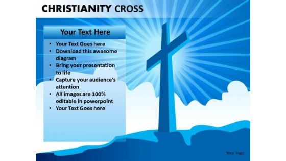 Worship Jesus PowerPoint Ppt Templates