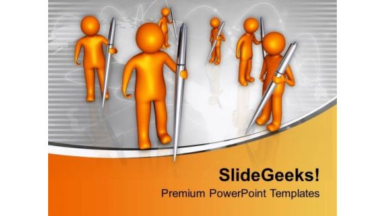 Write For Your Community Problem PowerPoint Templates Ppt Backgrounds For Slides 0713 Write For Your Community Problem PowerPoint Templates Ppt Backgrounds For Slides 0713
