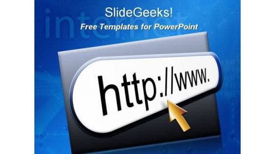 Internet World Wide Web PowerPoint Template