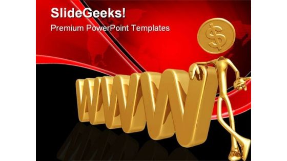 Www Dollar Internet PowerPoint Templates And PowerPoint Backgrounds 0511