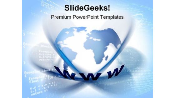 Www Global Internet PowerPoint Templates And PowerPoint Backgrounds 0711