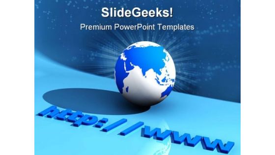 Www Internet Global PowerPoint Themes And PowerPoint Slides 0711