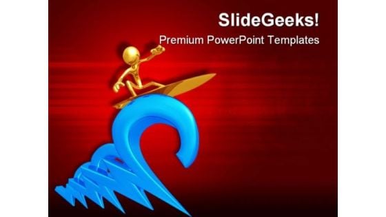 Www Surfing Internet PowerPoint Themes And PowerPoint Slides 0811