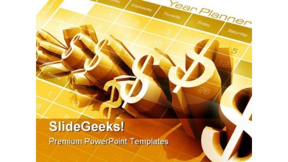 Year Planner Business PowerPoint Themes And PowerPoint Slides 0211