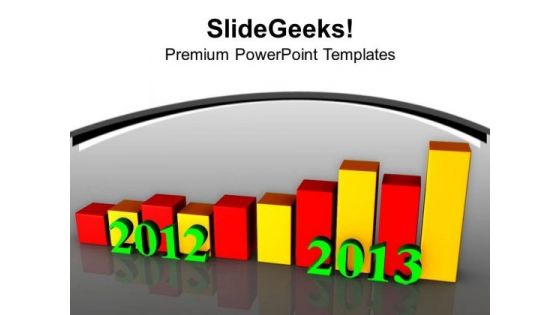 Yearly Business Report For 2012 2013 PowerPoint Templates Ppt Backgrounds For Slides 0313