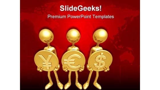 Yes Currency Business PowerPoint Templates And PowerPoint Backgrounds 0611