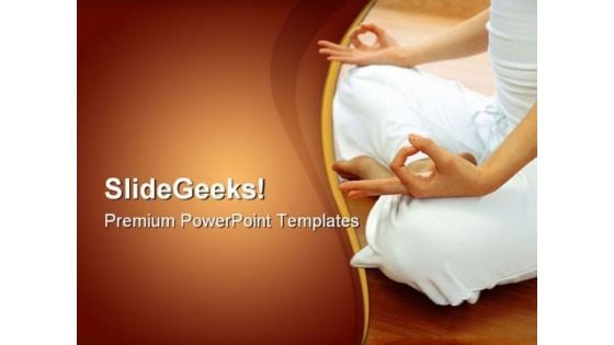 Yoga Class Health PowerPoint Themes And PowerPoint Slides 0811 Yoga Class Health PowerPoint Themes And PowerPoint Slides 0811