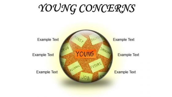 Young Concerns Metaphor PowerPoint Presentation Slides C