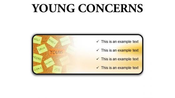 Young Concerns Metaphor PowerPoint Presentation Slides R