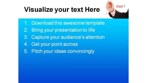 Your Goal Success PowerPoint Themes And PowerPoint Slides 0211