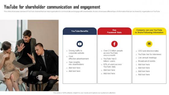 Youtube For Shareholder Communication And Engagement Comprehensive Strategic Plan Designs Pdf