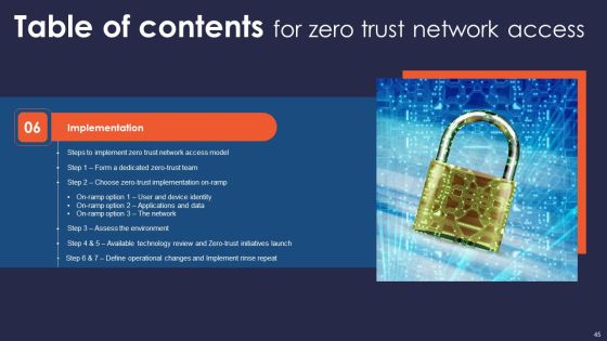 Zero Trust Network Access Ppt Powerpoint Presentation Complete Deck With Slides Slide45