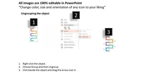 Zigzag Diagram For Business Timeline PowerPoint Templates