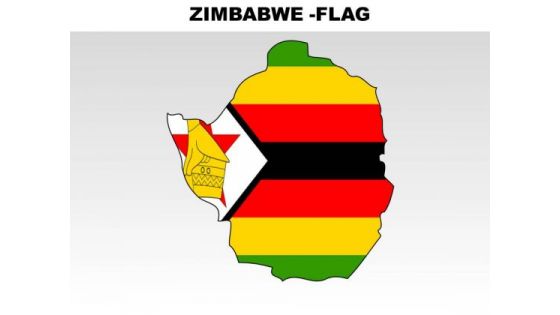 Zimbabwe Country PowerPoint Flags
