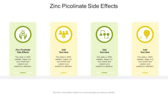 Zinc Picolinate Side Effects In Powerpoint And Google Slides Cpb