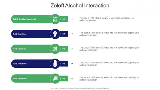 Zoloft Alcohol Interaction In Powerpoint And Google Slides Cpb