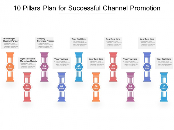 10 Pillars Plan For Successful Channel Promotion Ppt PowerPoint Presentation Ideas Visual Aids PDF 10 Pillars Plan For Successful Channel Promotion Ppt PowerPoint Presentation Ideas Visual Aids PDF