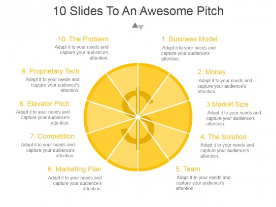 10 Slides To An Awesome Pitch Ppt PowerPoint Presentation Graphics 10 Slides To An Awesome Pitch Ppt PowerPoint Presentation Graphics