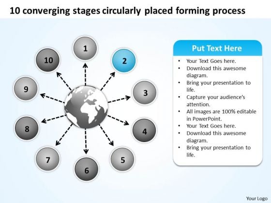 10 Converging Stages Circularly Placed Forming Process Cycle Flow Network PowerPoint Slides 10 Converging Stages Circularly Placed Forming Process Cycle Flow Network PowerPoint Slides