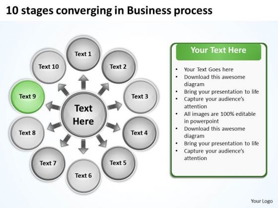 10 Stages Converging Business PowerPoint Theme Process Radial Chart Slides 10 Stages Converging Business PowerPoint Theme Process Radial Chart Slides