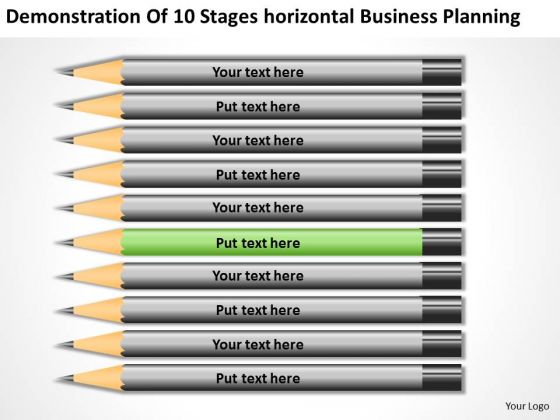 10 Stages Horizontal Business Planning Ppt PowerPoint Template 10 Stages Horizontal Business Planning Ppt PowerPoint Template