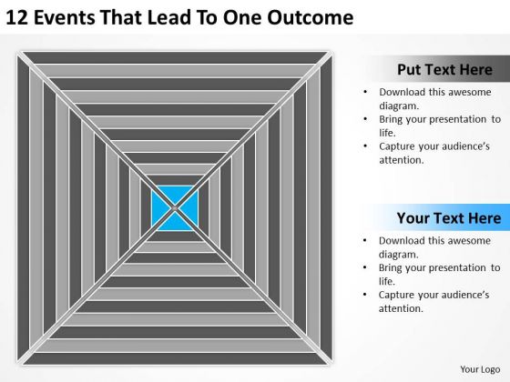 12 Events That Lead To One Outcome Ppt Need Business Plan PowerPoint Templates 12 Events That Lead To One Outcome Ppt Need Business Plan PowerPoint Templates