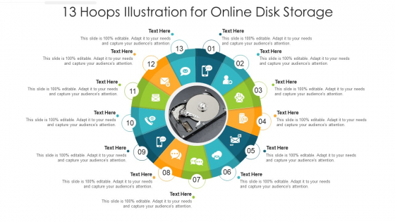 13 Hoops Illustration For Online Disk Storage Ppt PowerPoint Presentation File Template PDF 13 Hoops Illustration For Online Disk Storage Ppt PowerPoint Presentation File Template PDF