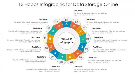 13 Hoops Infographic For Data Storage Online Ppt PowerPoint Presentation Gallery Summary PDF 13 Hoops Infographic For Data Storage Online Ppt PowerPoint Presentation Gallery Summary PDF