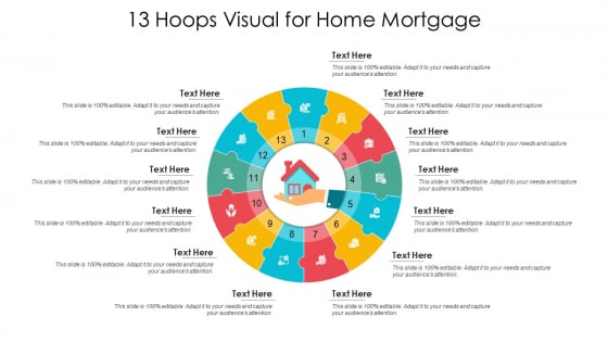 13 Hoops Visual For Home Mortgage Ppt PowerPoint Presentation Gallery Aids PDF