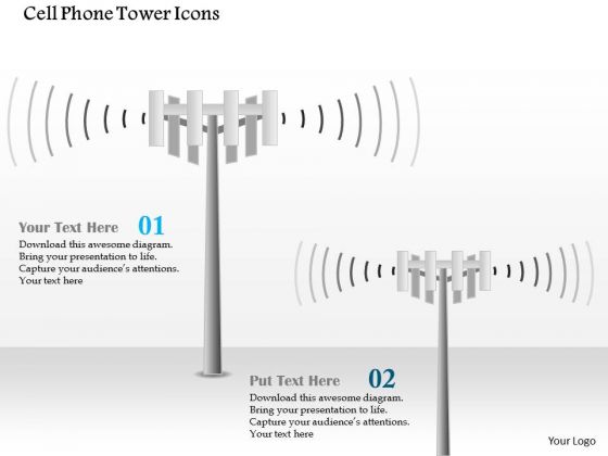 1 Cell Phone Tower Icons Cellular Mobile Ppt Slide 1 Cell Phone Tower Icons Cellular Mobile Ppt Slide