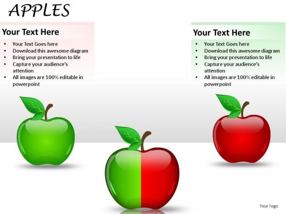 2 Halves Apples PowerPoint Slides And Apples Ppt Templates 2 Halves Apples PowerPoint Slides And Apples Ppt Templates