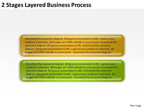 2 Stages Layered Business Process Continuity Plan PowerPoint Templates 2 Stages Layered Business Process Continuity Plan PowerPoint Templates