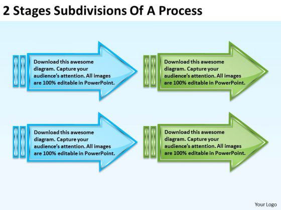 2 Stages Subdivisons Of Process Home Care Business Plan PowerPoint Templates 2 Stages Subdivisons Of Process Home Care Business Plan PowerPoint Templates