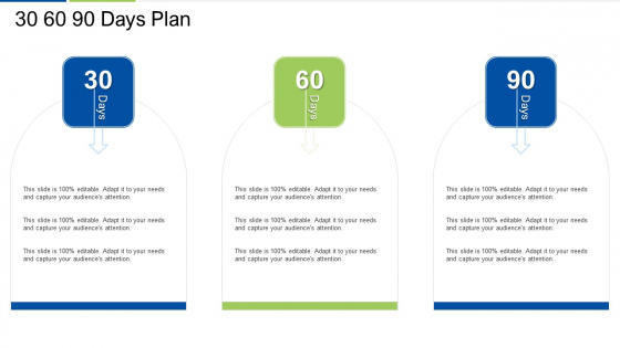 30 60 90 Days Plan Brochure PDF 30 60 90 Days Plan Brochure PDF