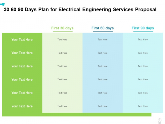 30 60 90 Days Plan For Electrical Engineering Services Proposal Ppt Infographics Display PDF 30 60 90 Days Plan For Electrical Engineering Services Proposal Ppt Infographics Display PDF