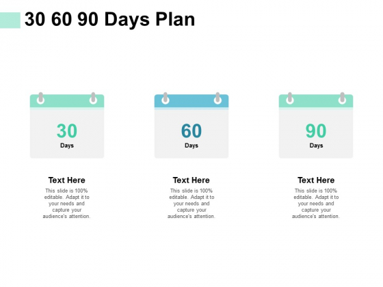 30 60 90 Days Plan Ppt PowerPoint Presentation Gallery Outfit