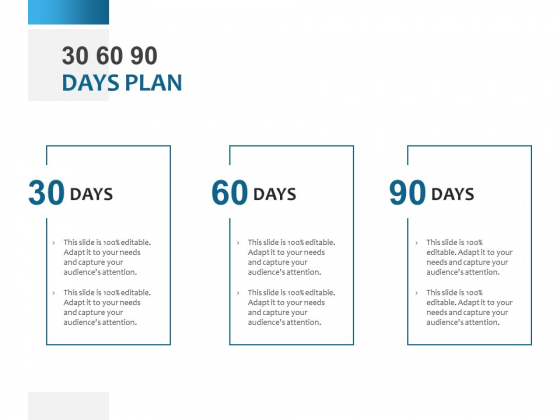 30 60 90 Days Plan Ppt PowerPoint Presentation Model Objects