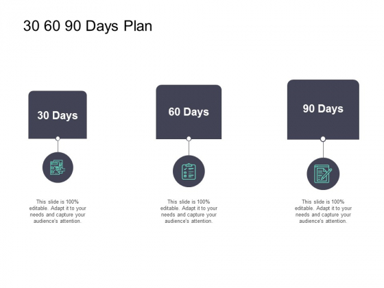 30 60 90 Days Plan Ppt PowerPoint Presentation Outline Vector