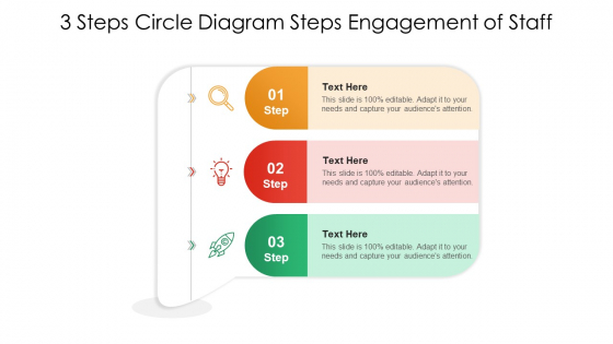 3 Steps Circle Diagram Steps Engagement Of Staff Inspiration PDF 3 Steps Circle Diagram Steps Engagement Of Staff Inspiration PDF
