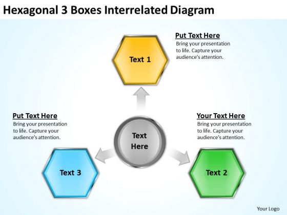 3 Boxes Interrelated Diagram How To Write Business Plan Template PowerPoint Slides 3 Boxes Interrelated Diagram How To Write Business Plan Template PowerPoint Slides