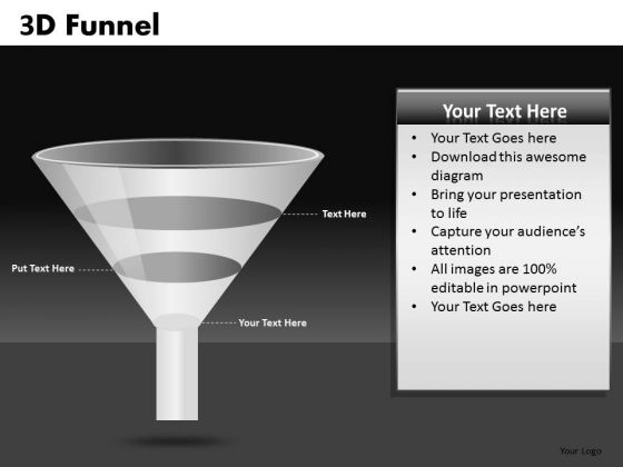 3 Level Funnel Shape PowerPoint Templates Ppt Slides 3 Level Funnel Shape PowerPoint Templates Ppt Slides