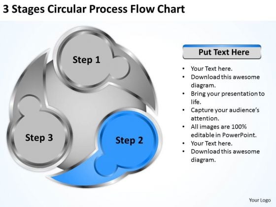 3 Stages Circluar Process Flow Chart Business Continuity Plan Sample PowerPoint Templates 3 Stages Circluar Process Flow Chart Business Continuity Plan Sample PowerPoint Templates