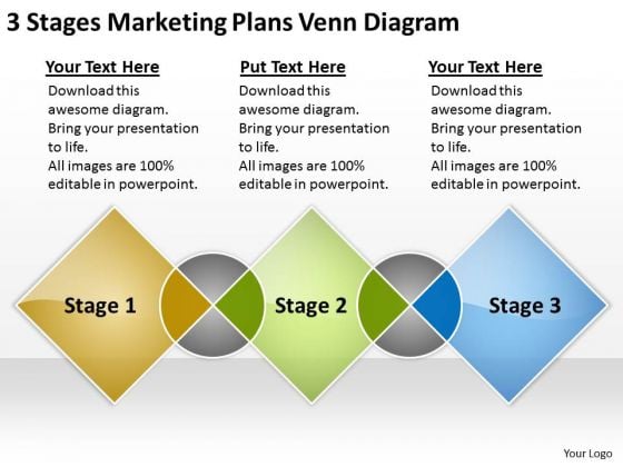 3 Stages Marketing Plans Venn Diagram Ppt Business Template PowerPoint Slides 3 Stages Marketing Plans Venn Diagram Ppt Business Template PowerPoint Slides