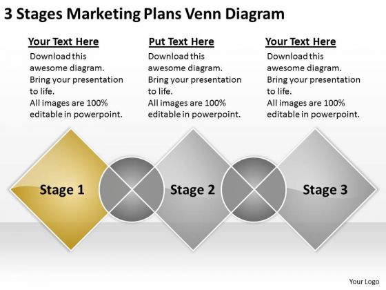 3 Stages Marketing Plans Venn Diagram Samples Of Business PowerPoint Slides 3 Stages Marketing Plans Venn Diagram Samples Of Business PowerPoint Slides