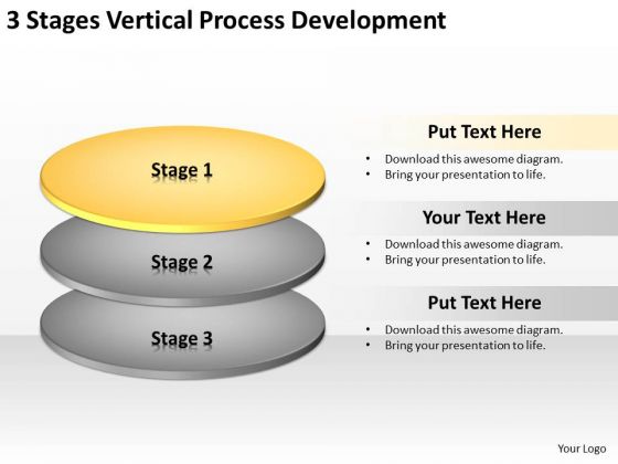 3 Stages Vertical Process Development Business Plan Services PowerPoint Templates 3 Stages Vertical Process Development Business Plan Services PowerPoint Templates