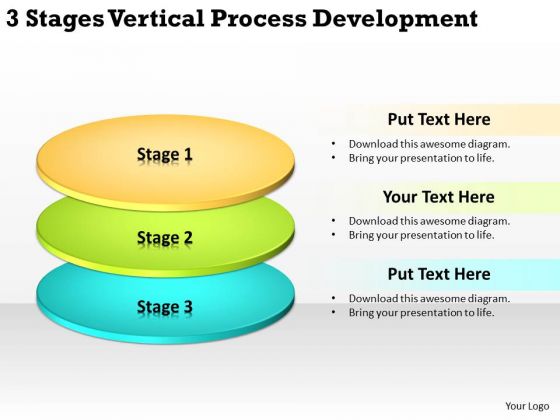 3 Stages Vertical Process Development Business Plan Templete PowerPoint Slides 3 Stages Vertical Process Development Business Plan Templete PowerPoint Slides