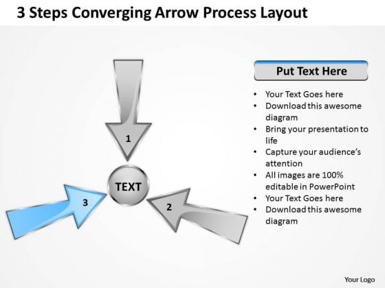 3 Steps Converging Arrow Process Layout Circular Diagram PowerPoint Templates 3 Steps Converging Arrow Process Layout Circular Diagram PowerPoint Templates