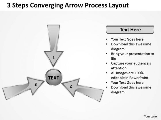 3 Steps Converging Arrow Process Layout Cycle Flow Diagram PowerPoint Templates 3 Steps Converging Arrow Process Layout Cycle Flow Diagram PowerPoint Templates